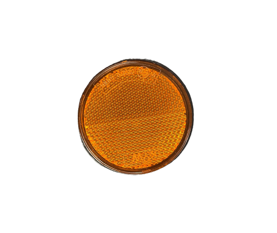 Reflector 60mm oranje, schroefbaar 
